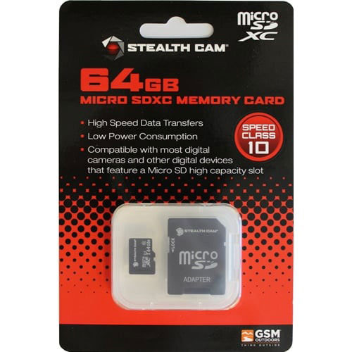STEALTH CAM 64GB MICRO SD CARD main photo.