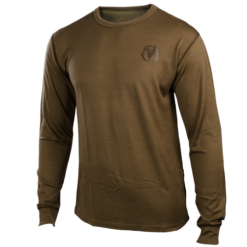 BLACKOVIS NWT 190 MERINO CREW LONG SLEEVE TOP main photo.