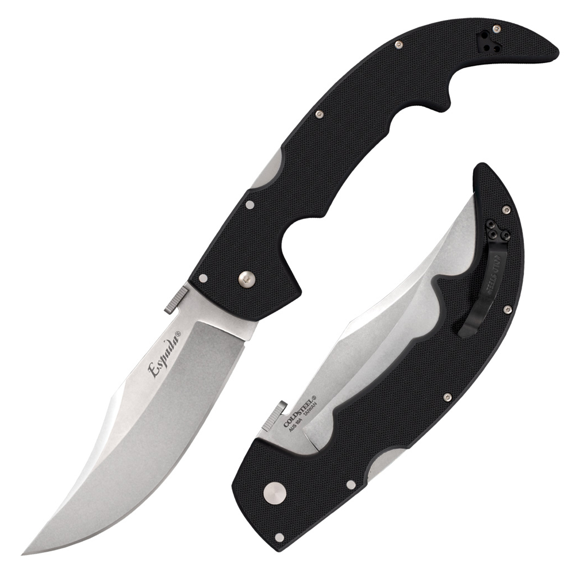 COLD STEEL LARGE ESPADA G-10 FOLDING KNIFE main photo.