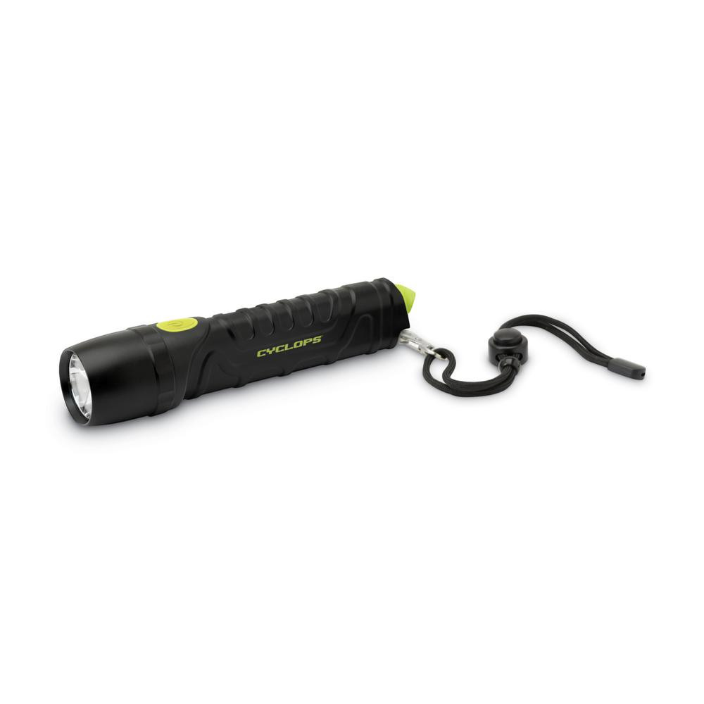 CYCLOPS 800 LUMEN LED FLASHLIGHT W/ GLASS BREAKER main photo.