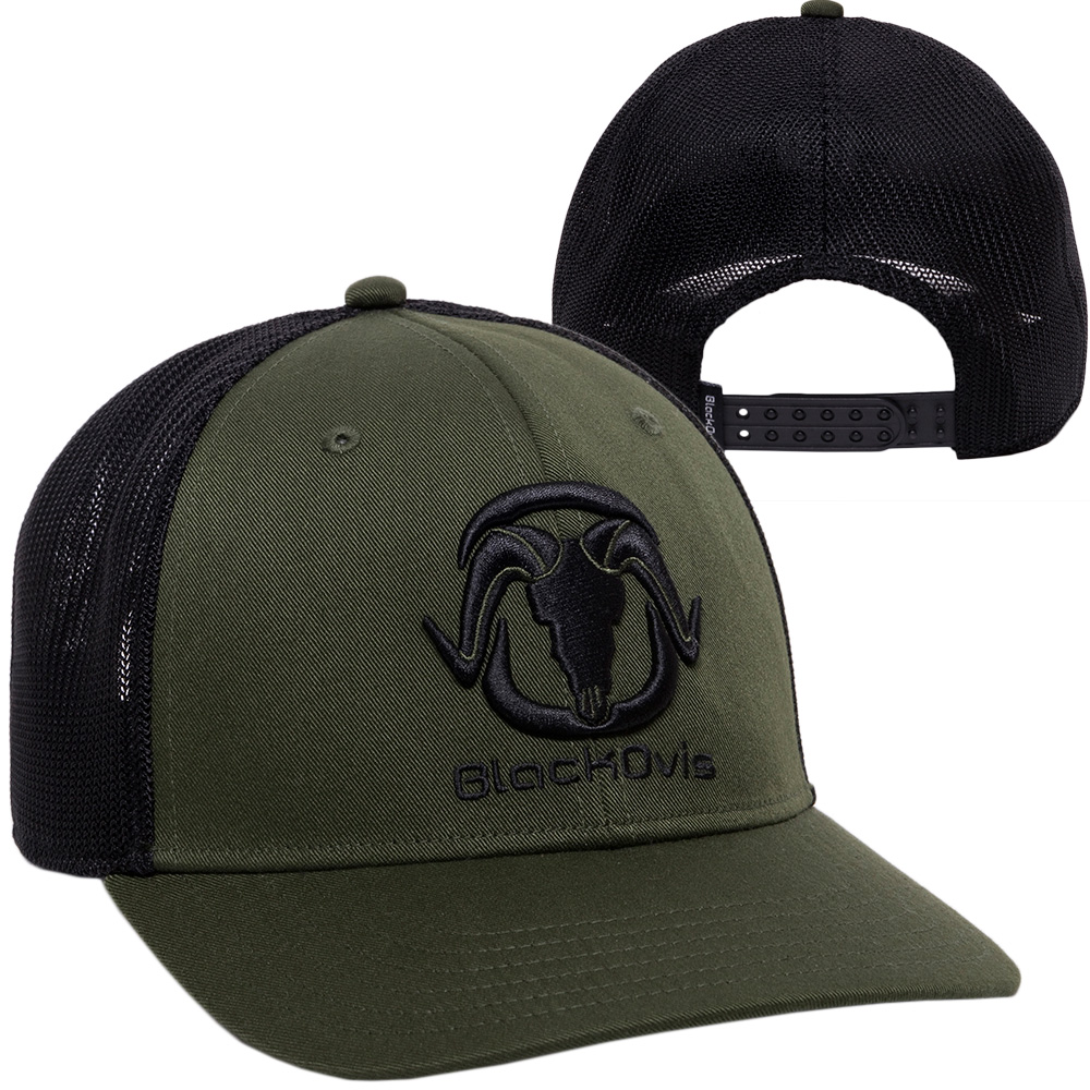 BLACKOVIS 18' 6 PANEL TRUCKER HAT main photo.
