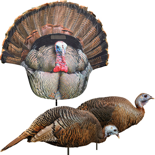 MONTANA DECOY 2D HEN & TOM 3 PACK TURKEY DECOY COMBO main photo.