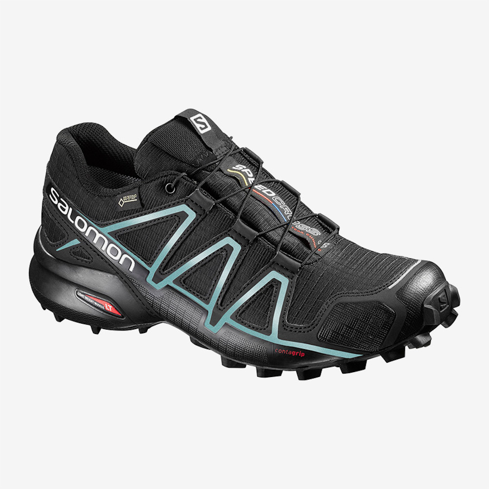 SALOMON WOMENS SPEEDCROSS 4 GTX W TRAIL RUNNING SHOE main photo.