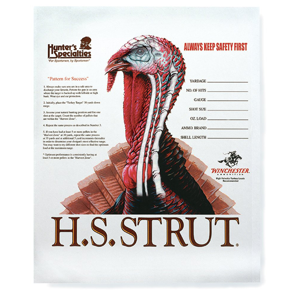 HUNTER SPECIALTIES TURKEY TARGETS 12 PACK main photo.