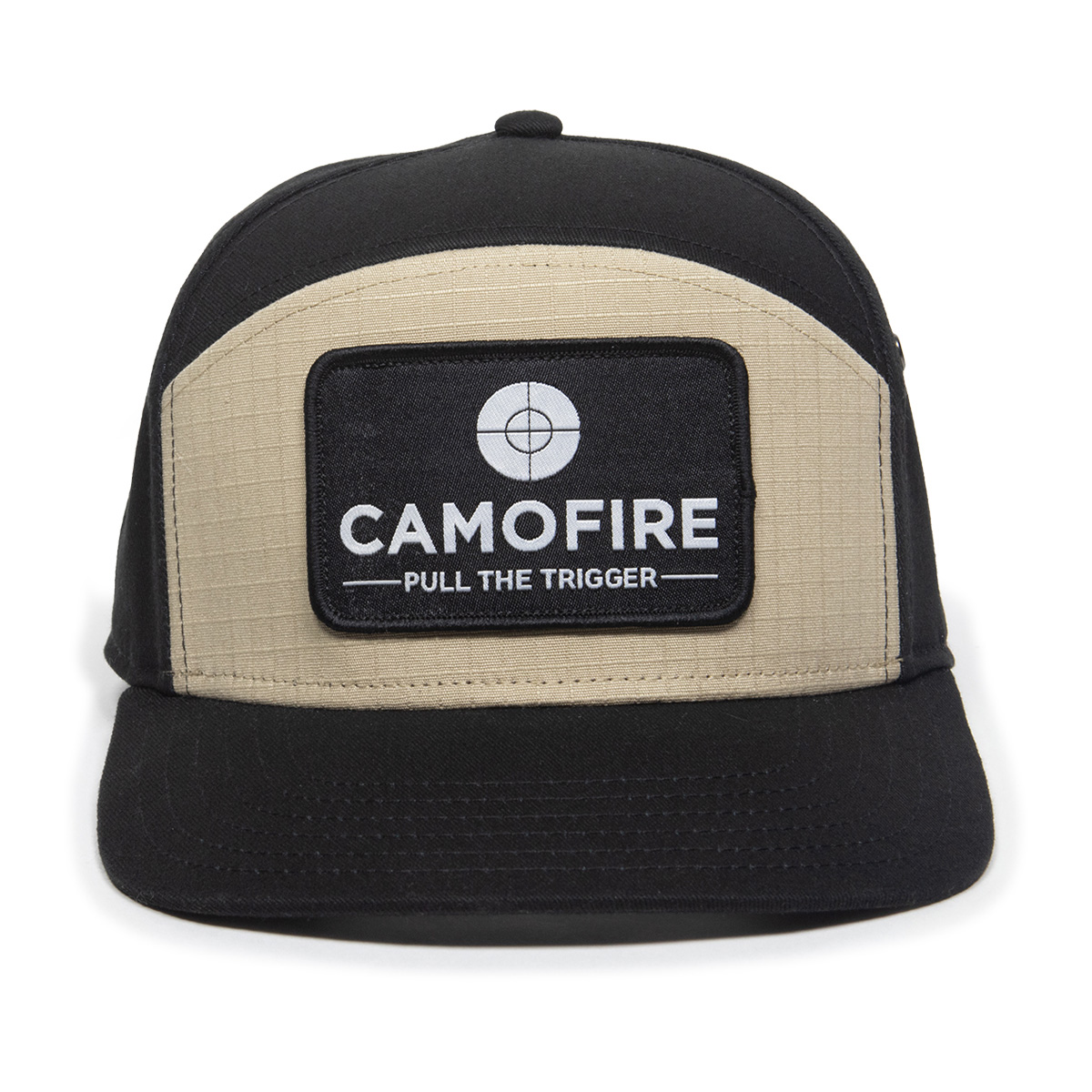 CAMOFIRE 5 PANEL PATCH HAT main photo.