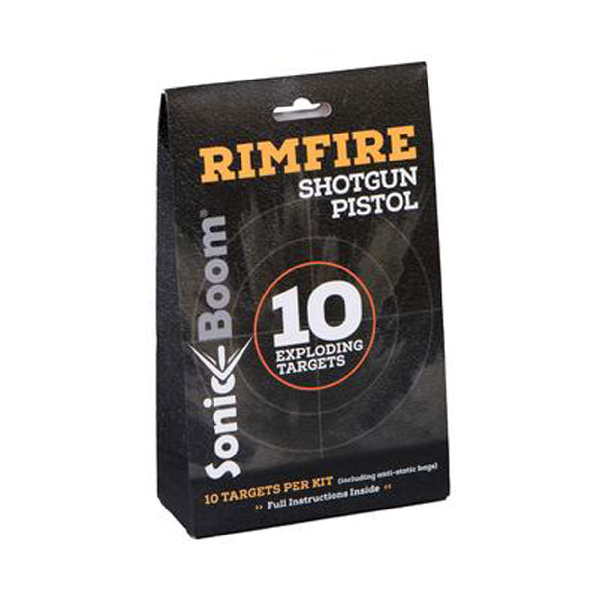 SONIC BOOM RIMFIRE EXPLODING TARGETS - 10 TARGETS PER KIT main photo.