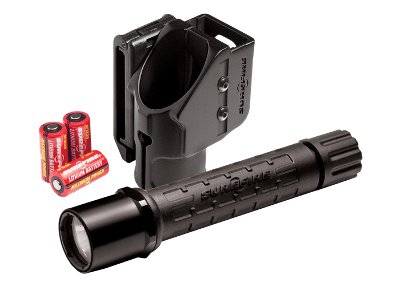 SUREFIRE G3L LED FLASHLIGHT WITH KX4 HEAD AND HOLSTER KIT