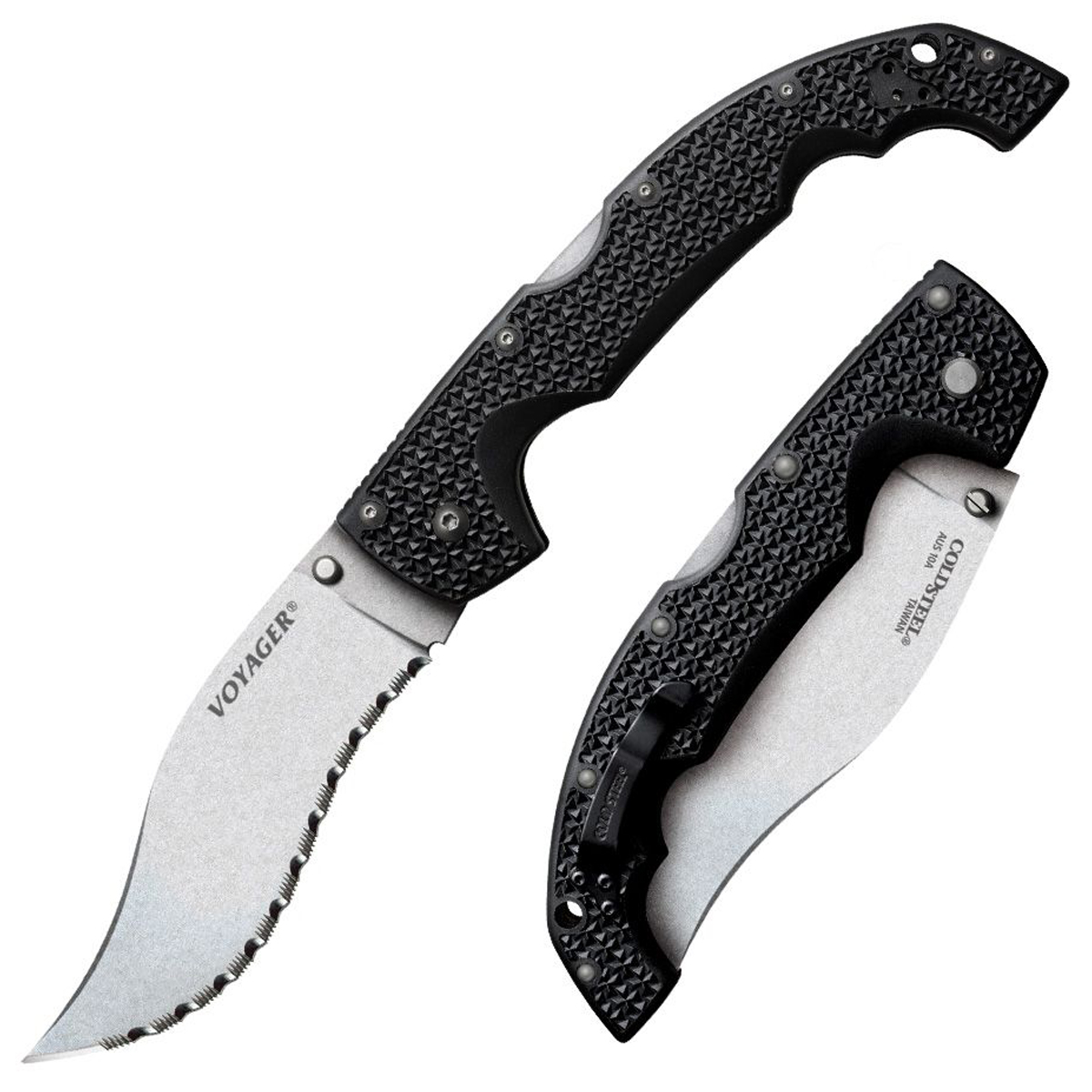 COLD STEEL XL VOYAGER VAQUERO FOLDING KNIFE main photo.