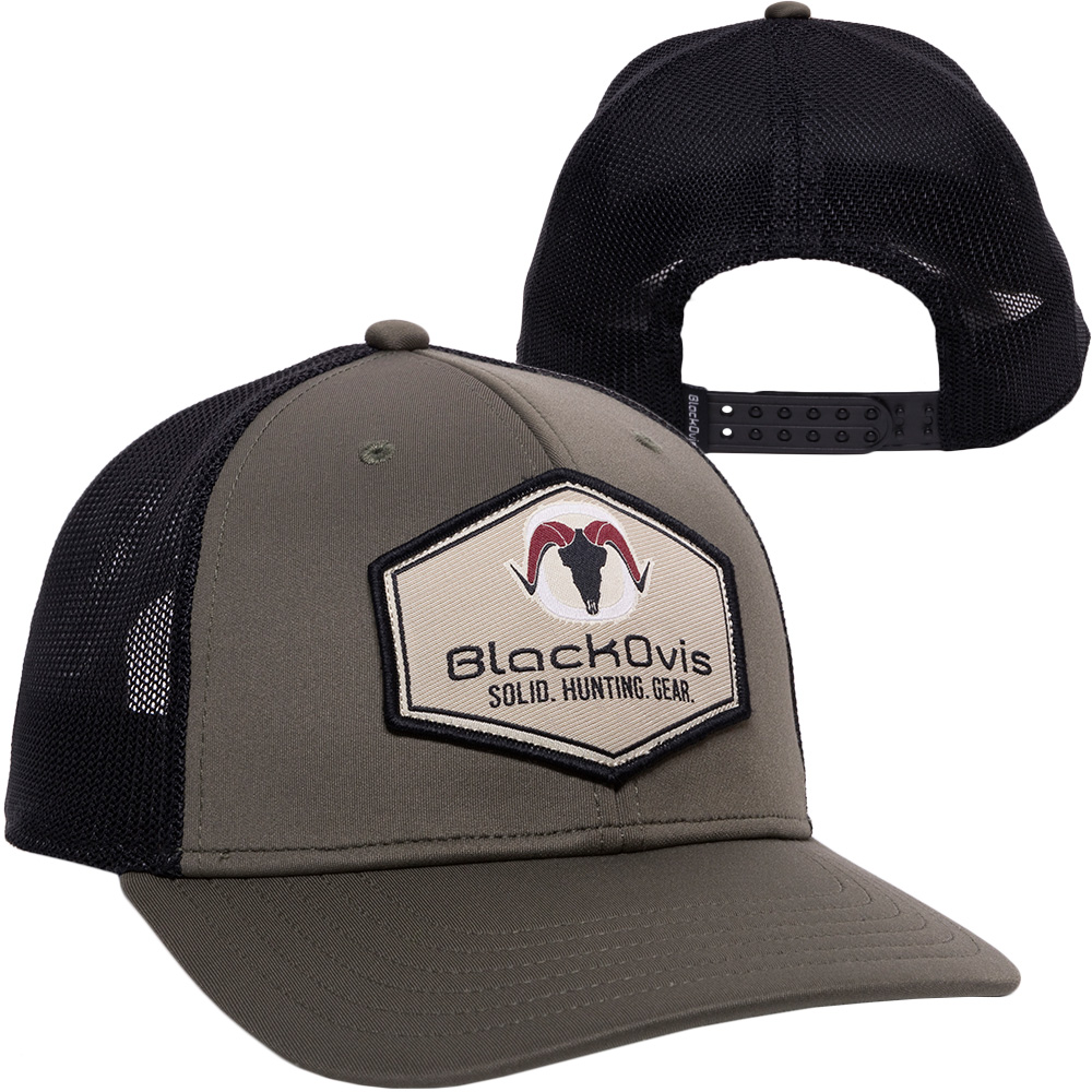 BLACKOVIS JENSEN HEX PATCH PERFORMANCE HAT main photo.