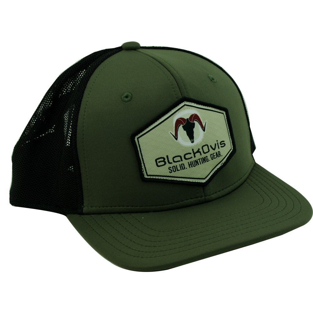 BLACKOVIS JENSEN HEX PATCH PERFORMANCE HAT main photo.