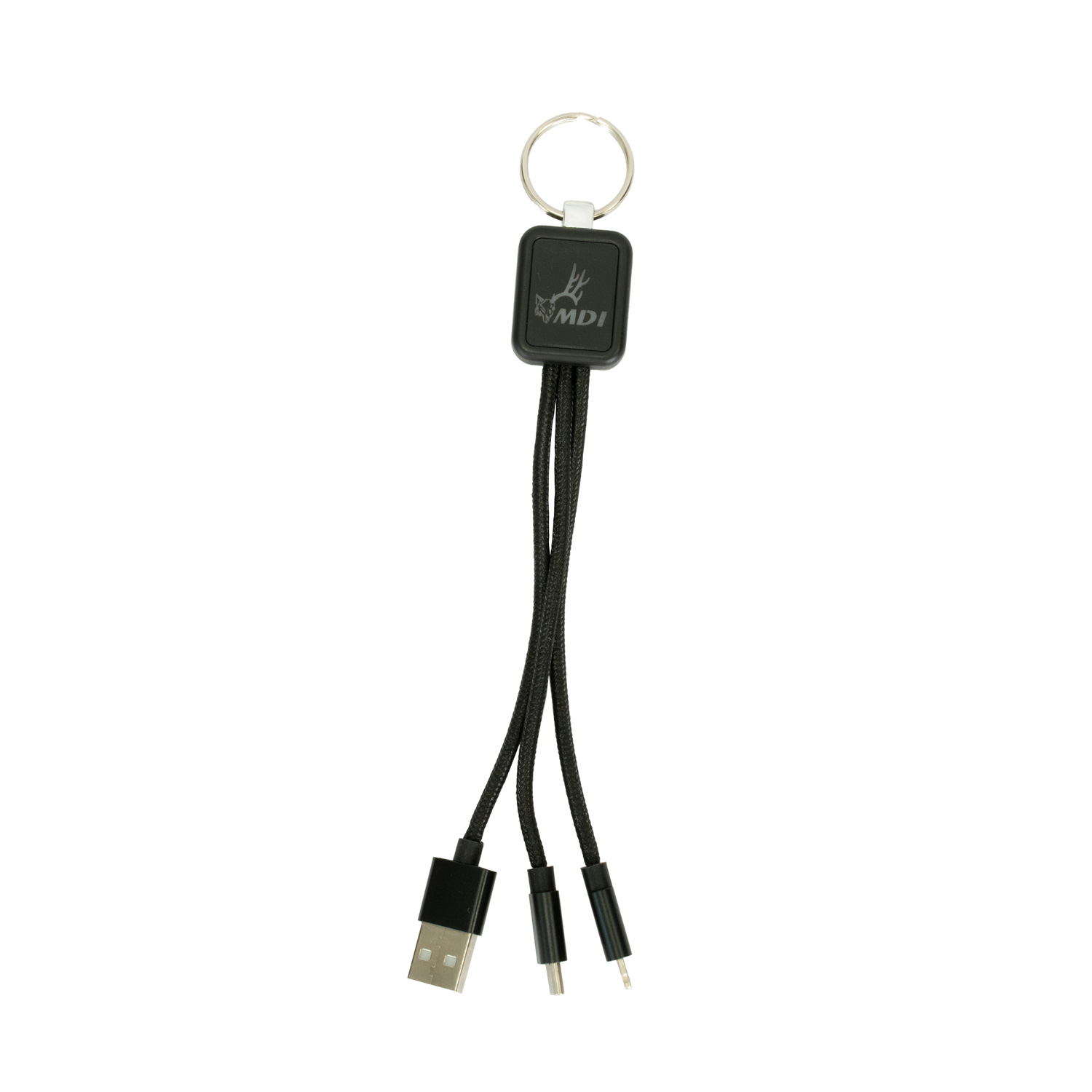 MULE DEER INSURANCE 6 INCH 3-IN-1 CHARGING CABLE main photo.