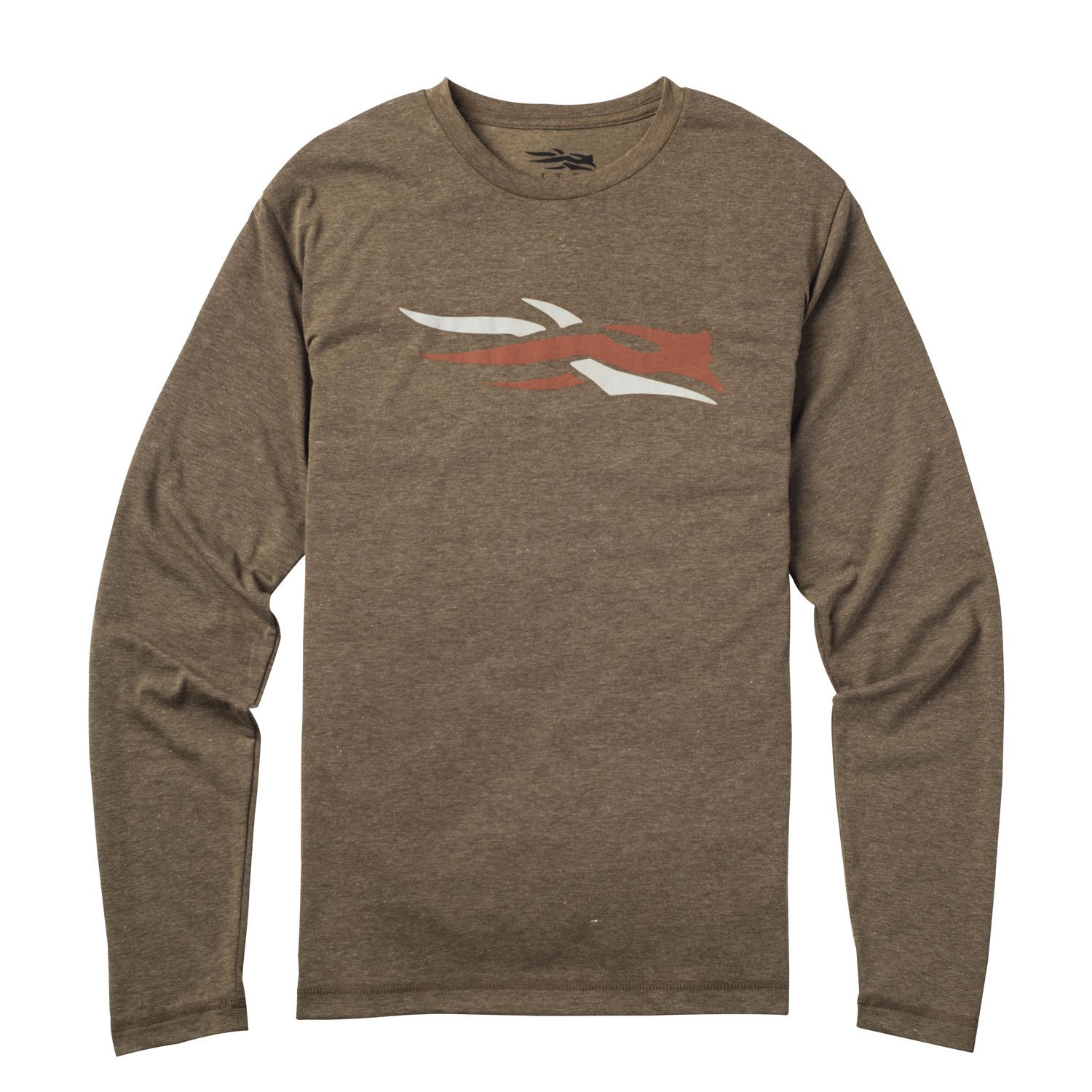 SITKA LONG SLEEVE LOGO TEE main photo.