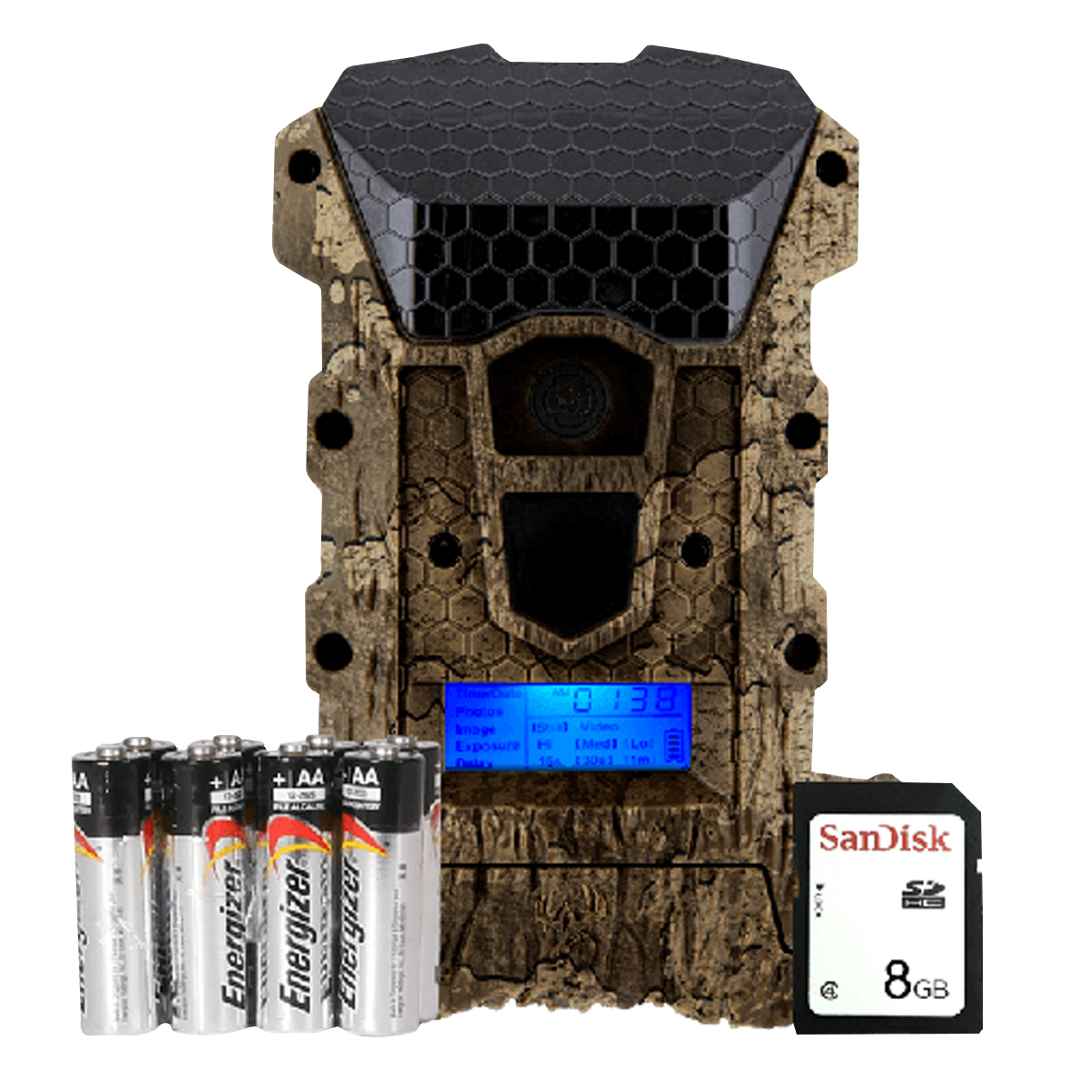 WILDGAME INNOVATIONS WRAITH 16MP LIGHTSOUT TRAIL CAMERA COMBO main photo.