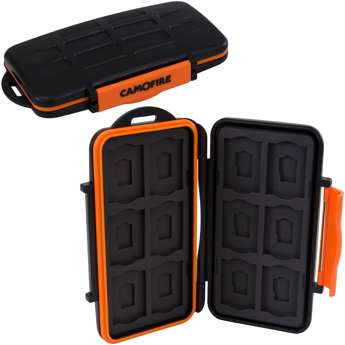 CAMOFIRE MEMORY CARD STORAGE CASE main photo.