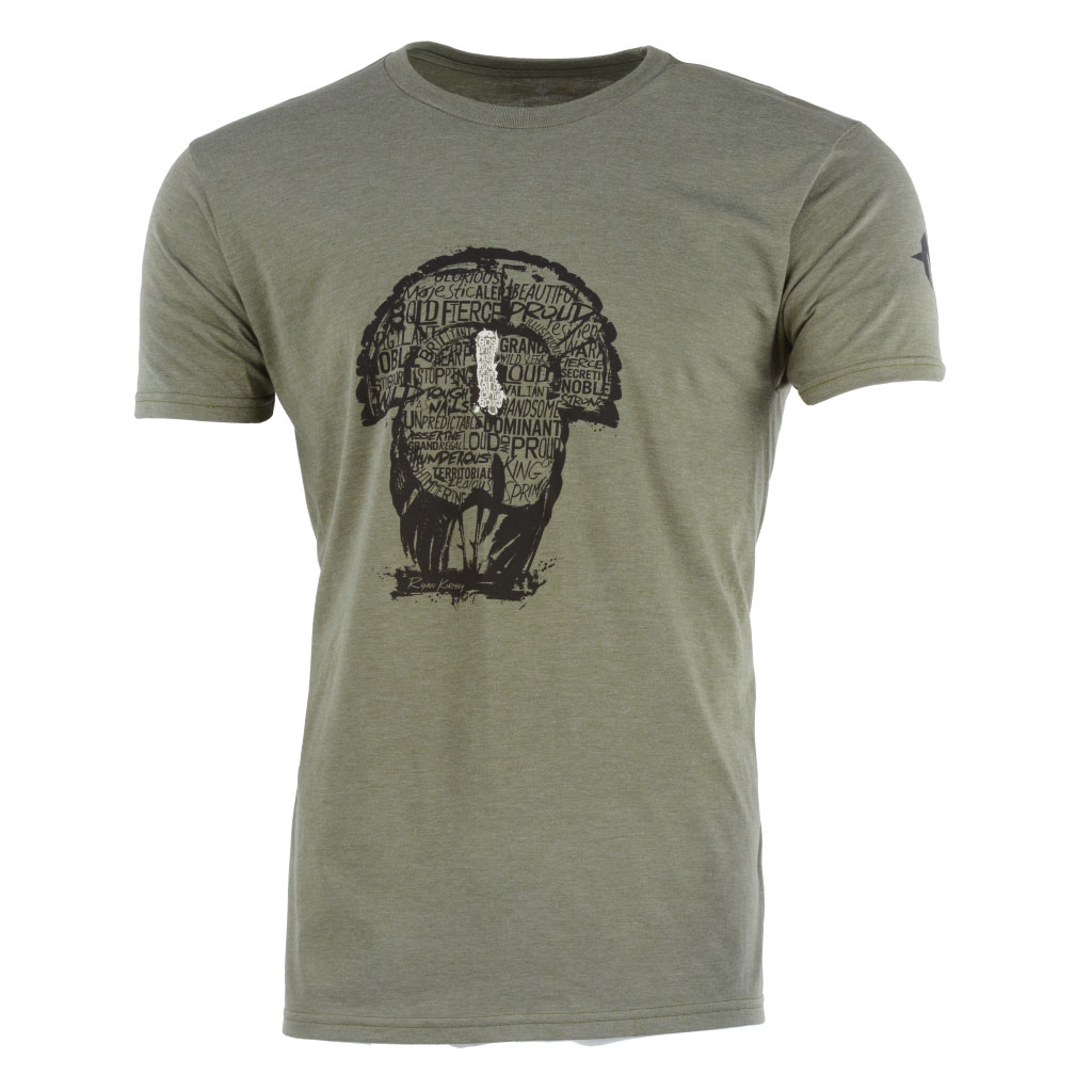 NOMAD GOBBLER WORD CLOUD SHORT SLEEVE SHIRT main photo.