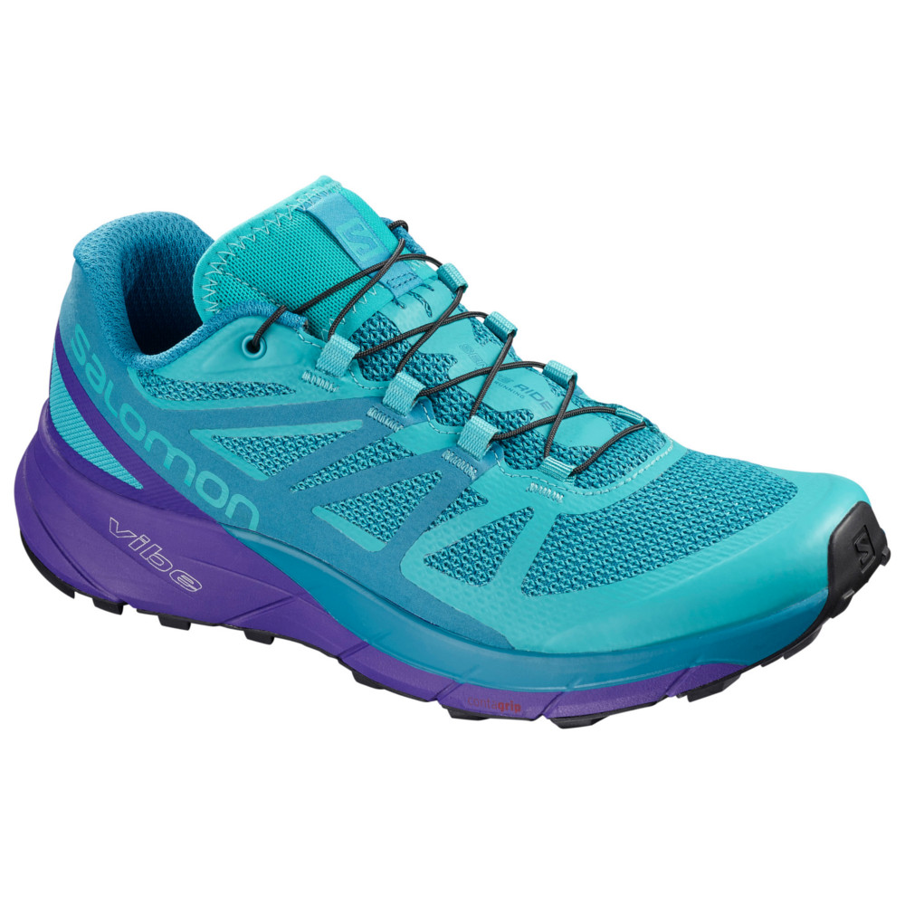 SALOMON WOMENS SENSE RIDE TRAIL RUNNING SHOE main photo.