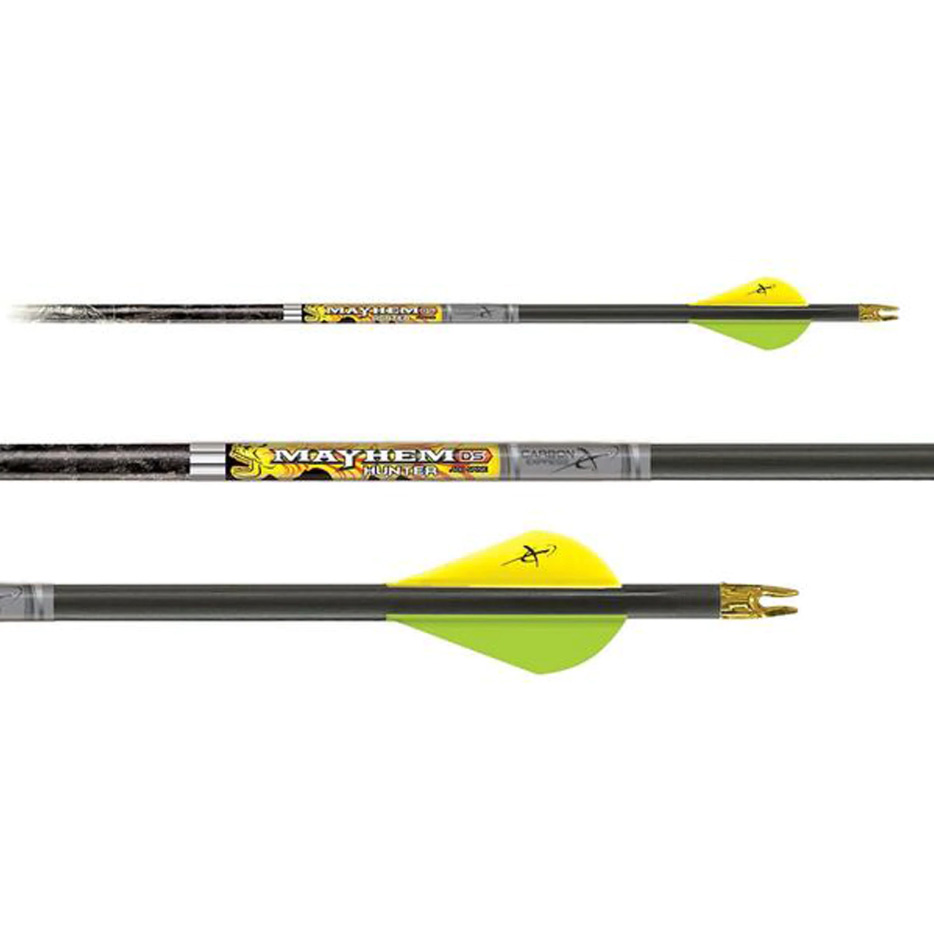CARBON EXPRESS MAYHEM DS HUNTER ONE DOZEN ARROWS WITH VANES main photo.