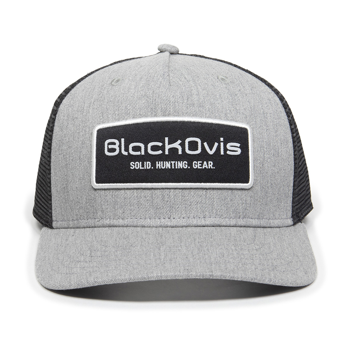 BLACKOVIS RECTANGLE PATCH TRUCKER HAT main photo.