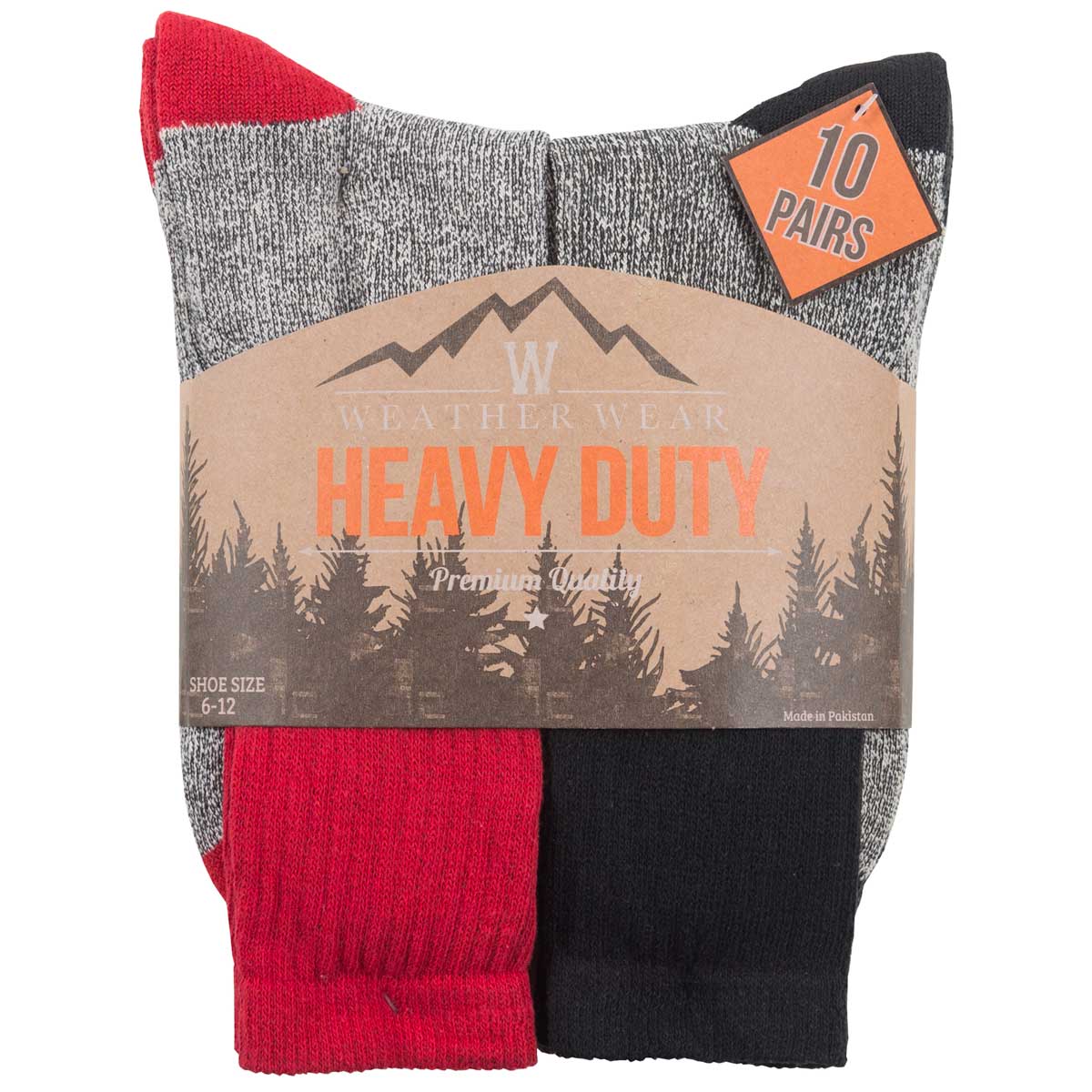 WEATHERWEAR BOOT SOCK - 10 PACK main photo.
