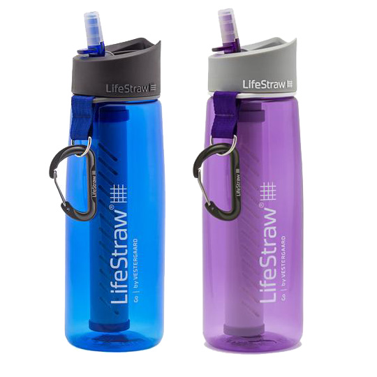 LIFESTRAW GO 2-STAGE FILTRATION BOTTLES 2 PACK main photo.