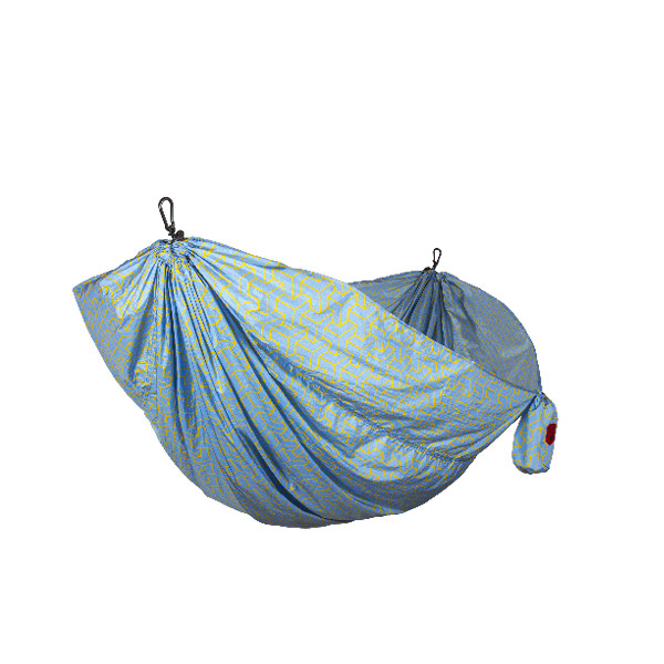 GRAND TRUNK DOUBLE PARACHUTE PRINTED NYLON HAMMOCK main photo.