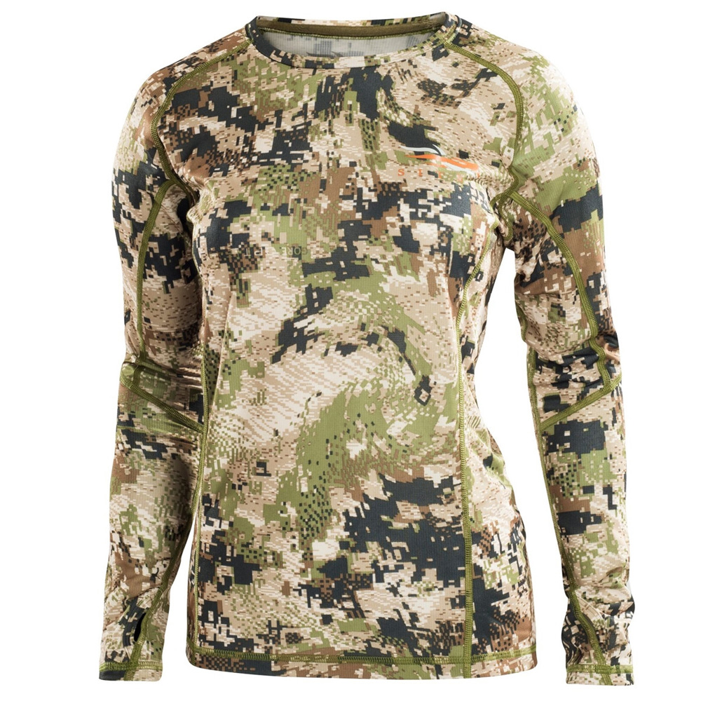 SITKA WOMENS CORE CREW LIGHTWEIGHT LONG SLEEVE TOP main photo.