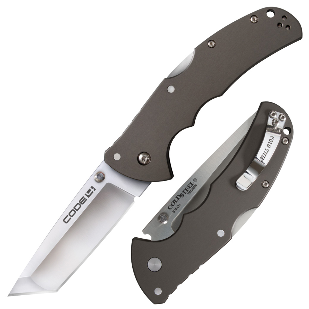 COLD STEEL CODE 4 FOLDING KNIFE main photo.