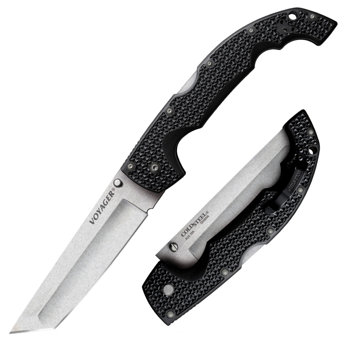 COLD STEEL VOYAGER XL FOLDING KNIFE main photo.
