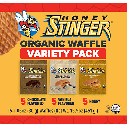 HONEY STINGER ORGANIC STINGER WAFFLES-12 PACK main photo.