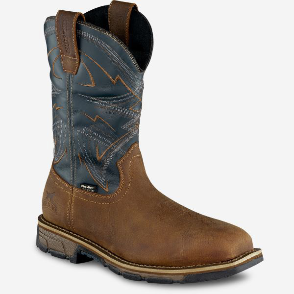 IRISH SETTER MARSHALL STEEL TOE WATERPROOF WESTERN BOOTS main photo.