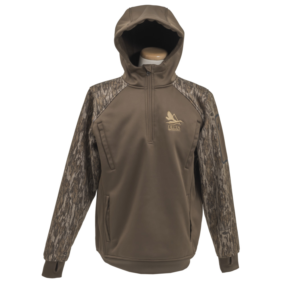 DELTA WATERFOWL WINDPROOF PULLOVER INSULATED HOODIE main photo.