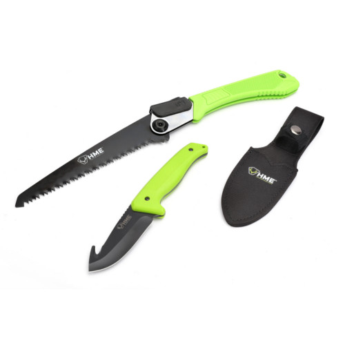 HME FOLDING SAW & FIXED BLADE GUT HOOK KNIFE COMBO main photo.