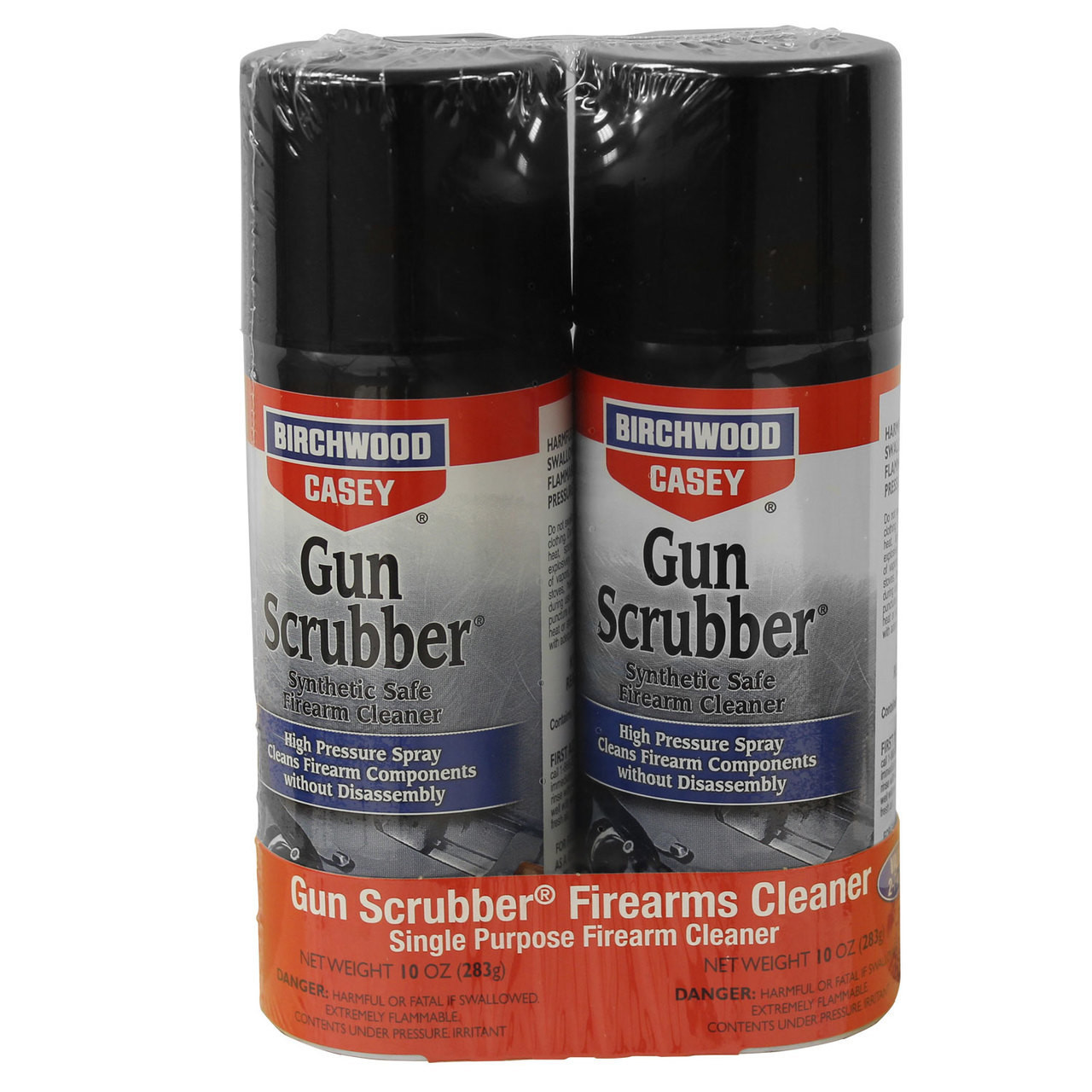BIRCHWOOD CASEY GUN SCRUBBER FIREARM CLEANER COMBO PACK main photo.