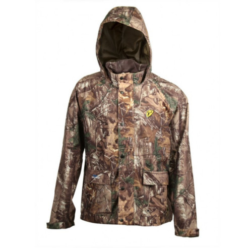 SCENT BLOCKER DRENCHER INSULATED RAIN JACKET WITH HOOD