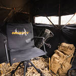Muddy Swivel Seat With Adjustable Legs - In Blind