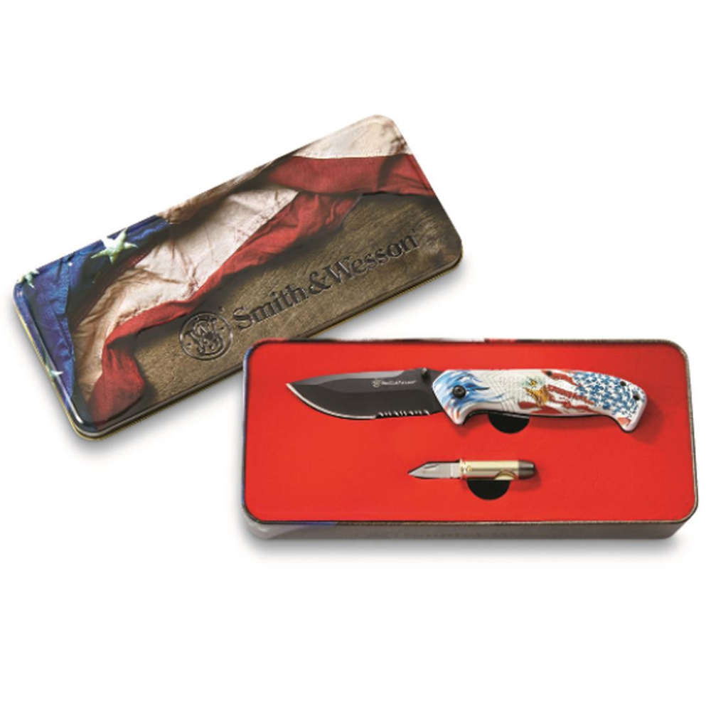SMITH & WESSON AMERICAN EAGLE BULLET KNIFE COMBO Photo