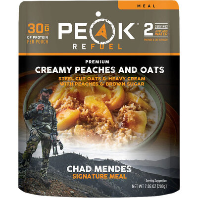 PEAK REFUEL CREAMY PEACHES & OATS - Today Only!