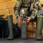 Darn Tough Women's Boot Lightweight Hutning Socks - In Use