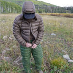 Blackovis Anchor Point 800 Fill Welded Down Pant - Lifestyle
