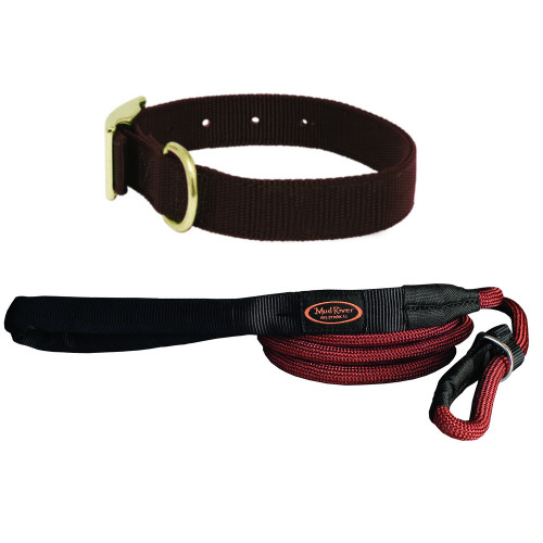 MUD RIVER SCOUT DOG COLLAR AND LEAD COMBO