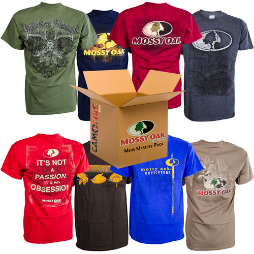 REALTREE AND MOSSY OAK MYSTERY 3 PACK T-SHIRTS