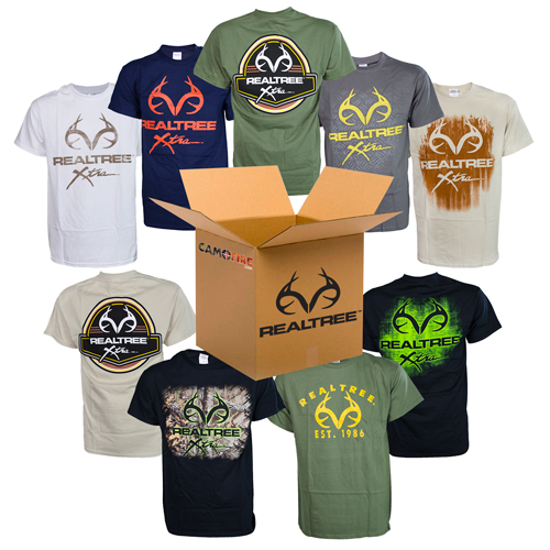 REALTREE AND MOSSY OAK MYSTERY 3 PACK T-SHIRTS