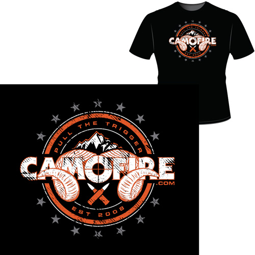 CAMOFIRE SIGNATURE LOGO T-SHIRT