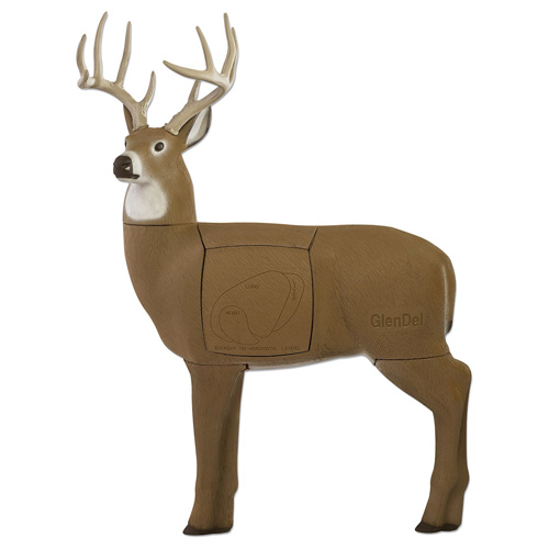 GLENDEL FULL-RUT WHITETAIL BUCK 3D ARCHERY TARGET - BLEM