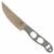 ARGALI SAWTOOTH FIXED BLADE HUNTING KNIFE - GREY KNIFE