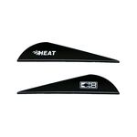 Pack De 36 Empennes Bohning Atlas Vane 2.8 - Rose Vif, Pour Chasse à L'arc