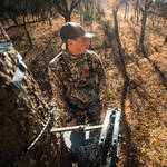 First Lite Men's Solitude Insulated Bib Pant in the Field