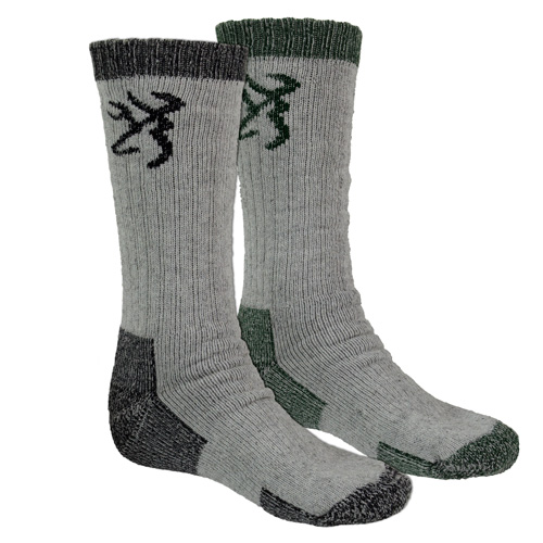 BROWNING HEAVYWEIGHT WOOL BLEND BOOT SOCK 2-PACK