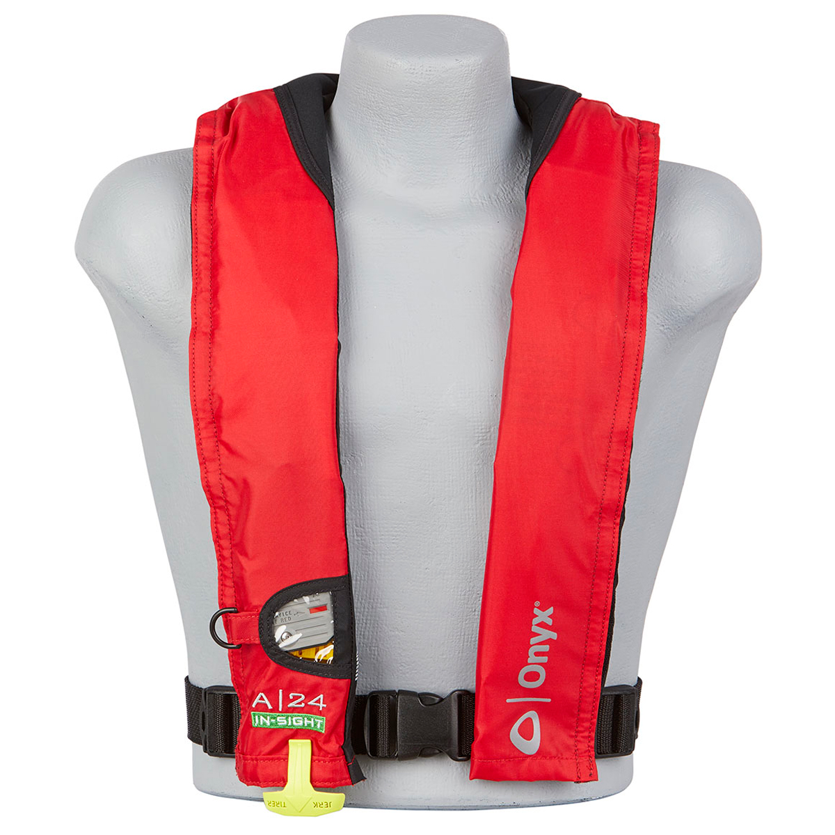ONYX AUTOMATIC INFLATABLE A/24 IN-SIGHT LIFE JACKET main photo.