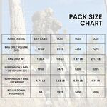 Initial Ascent Ia3k Pack System - Size Chart